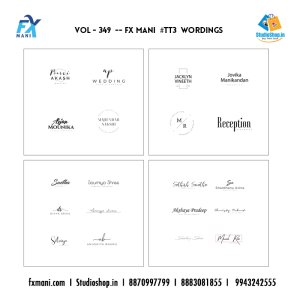 VOL - 349 ---  FX MANI  # TT3  WORDINGS