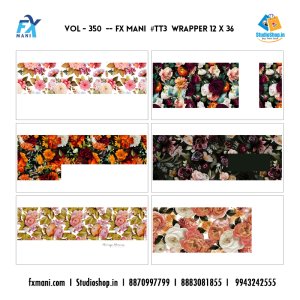 VOL - 350 ---  FX MANI  # TT3  WRAPPER  12 X 36